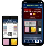 MobileDetect Pouch – Multi Drug Test w/QR & Color Chart